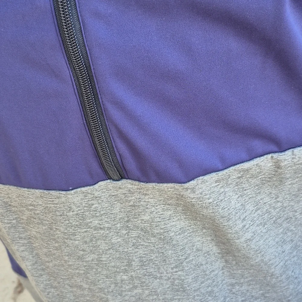 GREYSON‎ Grey Blue Golf Mens Large Quarter Zip Pullover Light Jacket